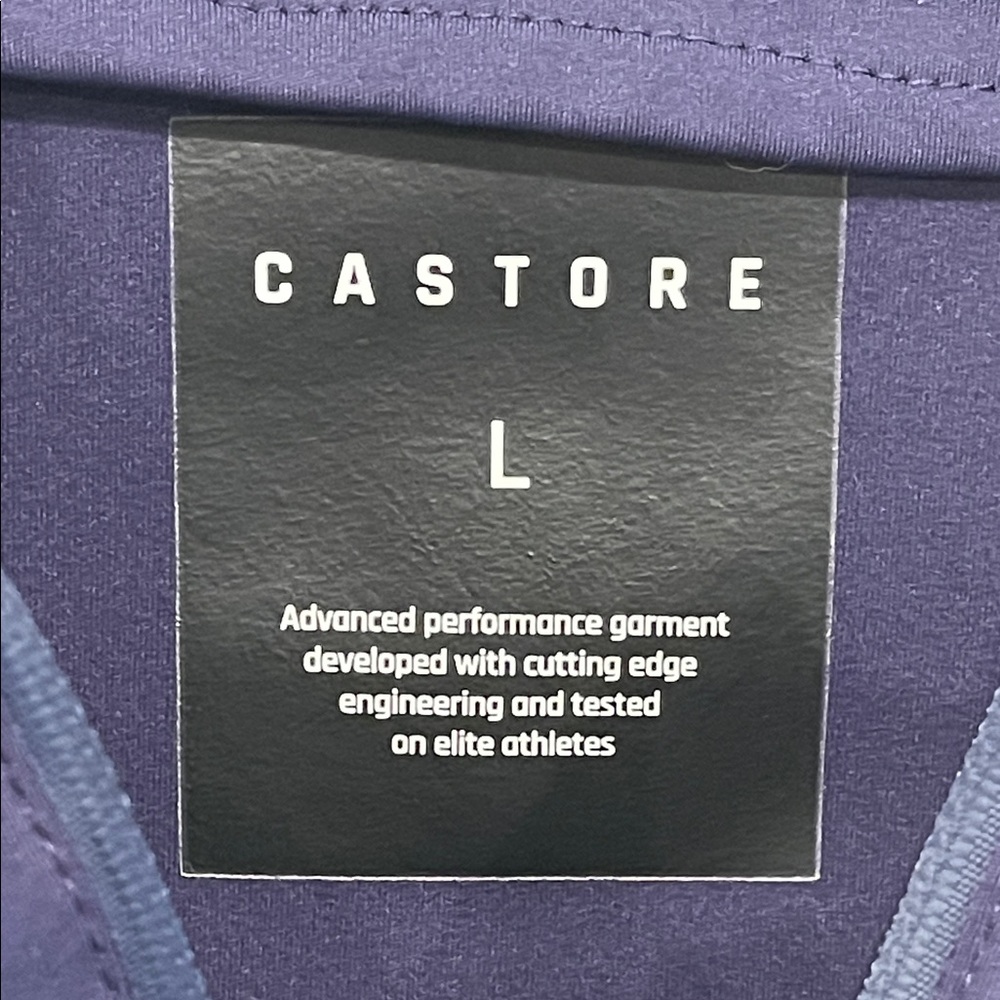 Castore Performance Quarter Zip Pullover Size L - image 3
